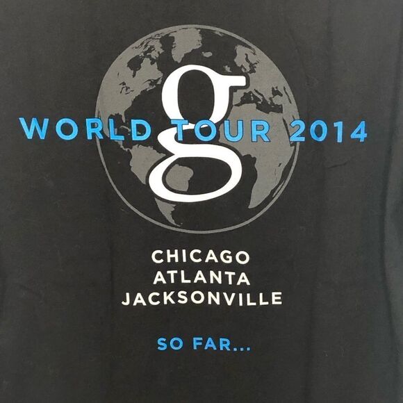 Garth Brooks 2014 World Tour Hanes T-shirt - Picture 5 of 5